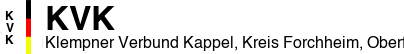 Klempner Verbund Kappel, Kreis Forchheim, Oberfranken