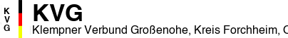 Klempner Verbund Großenohe, Kreis Forchheim, Oberfranken