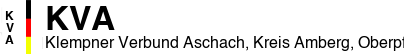 Klempner Verbund Aschach, Kreis Amberg, Oberpfalz