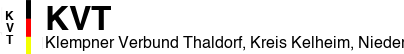 Klempner Verbund Thaldorf, Kreis Kelheim, Niederbayern