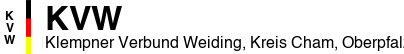 Klempner Verbund Weiding, Kreis Cham, Oberpfalz