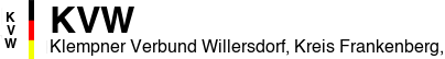 Klempner Verbund Willersdorf, Kreis Frankenberg, Eder