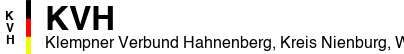 Klempner Verbund Hahnenberg, Kreis Nienburg, Weser