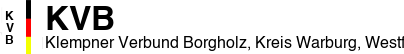 Klempner Verbund Borgholz, Kreis Warburg, Westfalen
