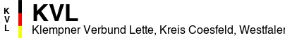 Klempner Verbund Lette, Kreis Coesfeld, Westfalen