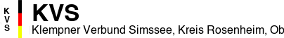 Klempner Verbund Simssee, Kreis Rosenheim, Oberbayern