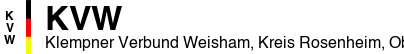Klempner Verbund Weisham, Kreis Rosenheim, Oberbayern