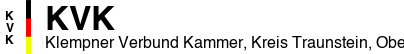 Klempner Verbund Kammer, Kreis Traunstein, Oberbayern